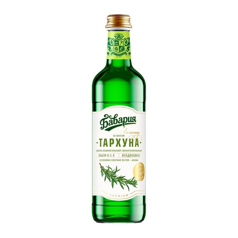 Лимонад ТБАУ «Бавария Тархун Premium» 0,5 л